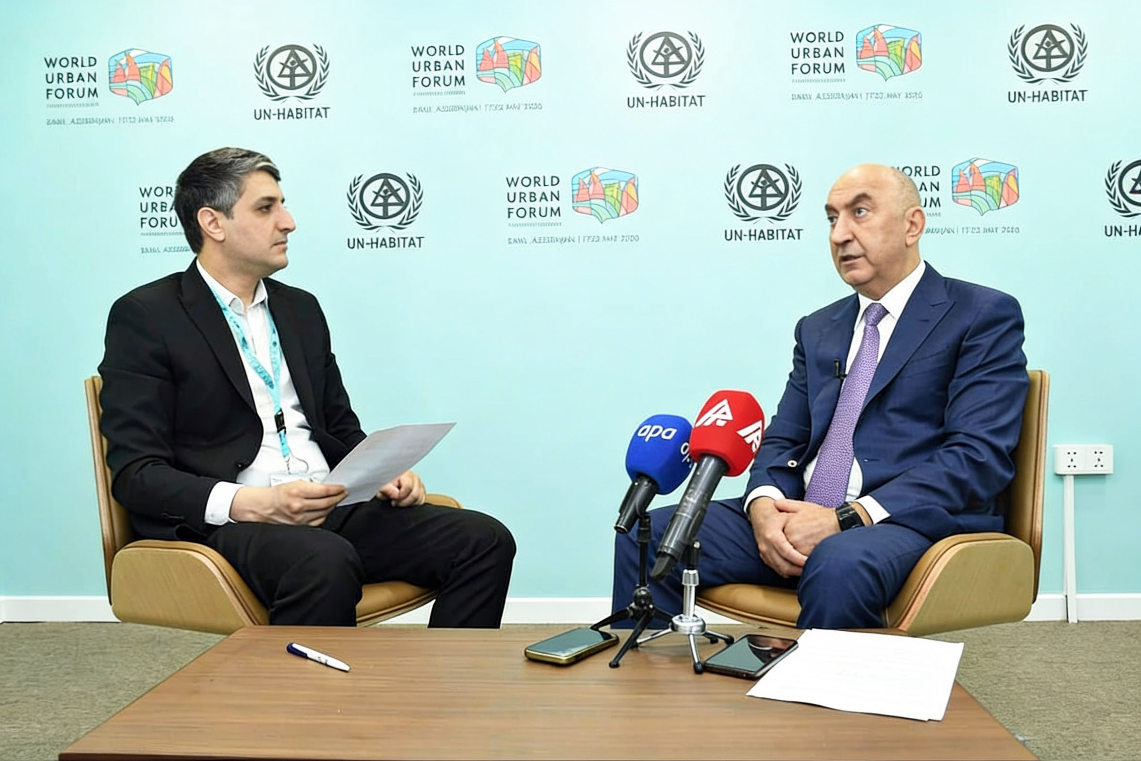 ADSEA sədr müavini İlham Bayramovun XIII Ümumdünya Şəhərsalma Forumunda "APA-Economics"ə müsahibəsi